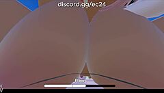 Fucking roblox slut hard on sunny beach!