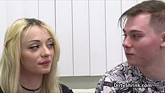 Tony Scores Wild MFF Therapy Session with Two Hot Blondes at the Office