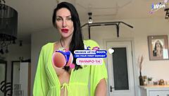 stepmom deepthroats stepsons cock begging for facial cumshot