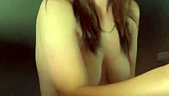 hey skater chick grabs handful of hot cum dripping everywhere 🛼💦😈