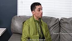 Petite desi wife tricked into taboo hospital roleplay with stepbro doctor