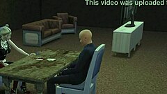 Lex Luthor pounds Harley Quinn in wild Sims 4 parody action