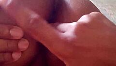 seductive massage turns into tight anal play with medium cock