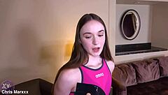 Hazel Moore's Submissive Mouthful in Piss Pool with Huge Tits
