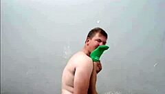 Old guy licks petite legs-on-shoulders then pounds tight pussy hard