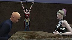 Lex Luthor pounds Harley Quinn in wild Sims 4 parody action