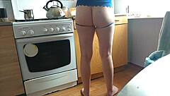 big ass beauty brews coffee for neighbor post wild orgasm night