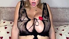 can you slide into me just like i ride you with these big natural saggy tits bouncing wild?