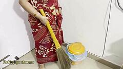 desi maid takes rough owner pounding with dirty talk