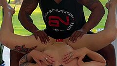 want this goth chick's naughty bbc massage interracial pounding?