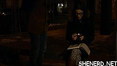 nerd glasses seduced into rough pussy pounding