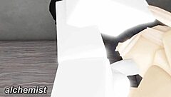 amazing whore roblox deepthroats big tits cumshot night
