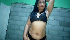 latina big ass brunette masturbates to screaming orgasms