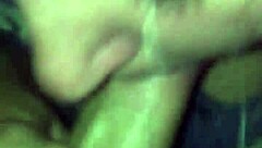 Girlfriend sloppy deepthroats boyfriend cock!