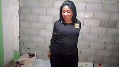 latina big ass brunette masturbates to screaming orgasms