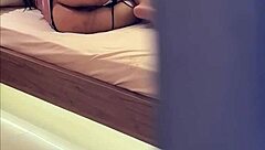 curvy hot stepmom caught shaking ass i drain every drop behind her back