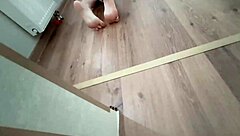 Beauty loses bet craving tight pussy fucked by camp friends again