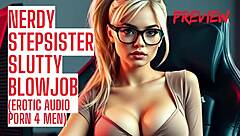 nerdy girl whispers erotic asmr blowjob joi taboo audio
