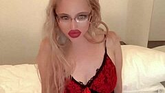 White Party Song Ignites Findom Goaldigger's Glasses Fetish