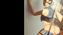 Chun-Li hmv compilation of big cock blowjobs and hardcore assfucking