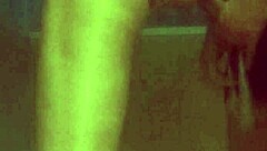 Latina wife moans hard during sauna pussy pounding orgasm