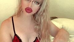 White Party Song Ignites Findom Goaldigger's Glasses Fetish