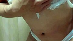 Schoolgirl's Bloomers Gym Uniform See-Through Panties Anal Play