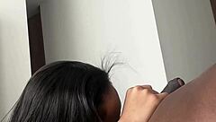Watch her slurp best friend's boyfriend cock so eagerly