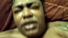 watch me cum hard inside pregnant ebony bbw girlfriend's tight pussy
