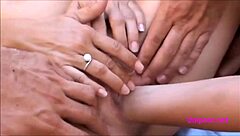 Greek amateurs dive into hardcore fisting frenzy