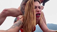 Public boat party horny latina pussy pounding pov blakeproductions!