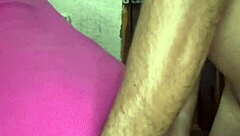 Wow, first-time standing anal pounding her dripping Latina ass with hot milk cum!
