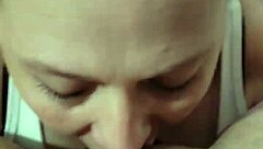 Slutty Wife Gives Hot Deepthroat Blowjob