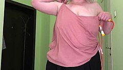 Watch my saggy tits bounce jumping rope?