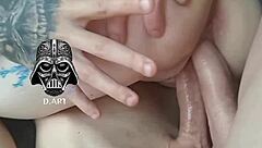 she trembles from double vaginal penetration orgasm bliss