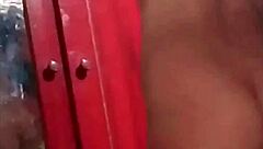 hidden cam catches colombian professor alexia undressing