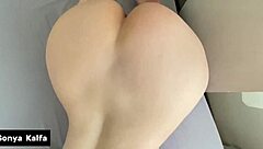 sexy iranian beauty takes intense pounding in homemade session