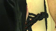 Blindfolded Wife Deepthroats Monster Cock in Wild Doggystyle Frenzy