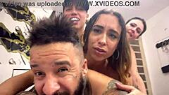 college friends orgy with wild anal and pussy creampies everywhere