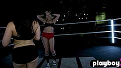 Stunning Curvy Milf Poses Big Ass in Gym Lingerie Tease