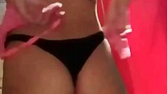 hidden cam catches colombian professor alexia undressing