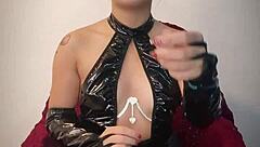 Queen Joi Disciplines Disobedient Cosplay Henchman