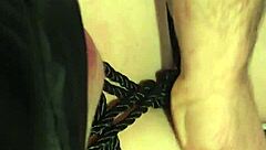 Blindfolded Wife Deepthroats Monster Cock in Wild Doggystyle Frenzy