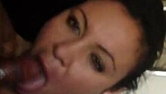BBW Sucks Monster Black Cock Hard