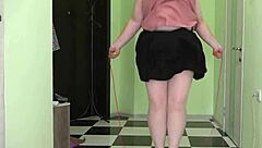 Watch my saggy tits bounce jumping rope?