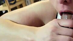 Slutty Wife Gives Hot Deepthroat Blowjob