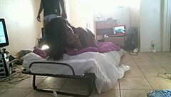 Thick Ebony Milf's Curvy Ghetto Pussy Begs for Black Action