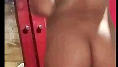 hidden cam catches colombian professor alexia undressing