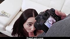 stepdad pays for teen fuck and cumshot pov!