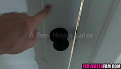 Blonde Teen Talked Into Deepthroat Pussy Fuck